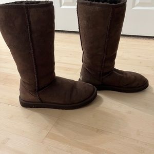 Brown Tall Classic Ugg Boots Sz 7